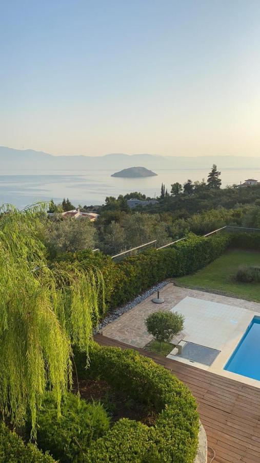 Villa Skorponeria, Pool & Sea Szkroponéria Kültér fotó