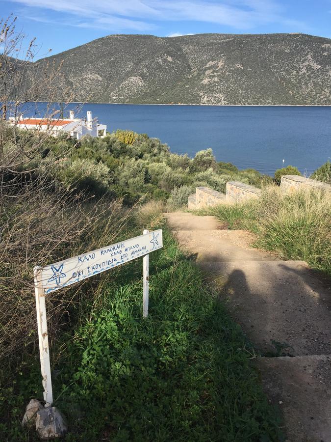 Villa Skorponeria, Pool & Sea Szkroponéria Kültér fotó